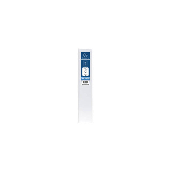 Raccoglitore personalizzabile Exacompta A4 maxi Kreacover® bianco 4 anelli a D 40 mm - 51943E
