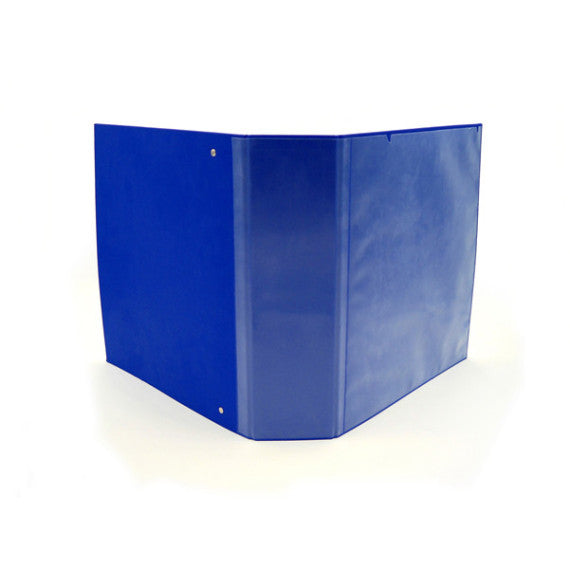 Raccoglitore personalizzabile KingShow - 4 anelli a D 65 mm - dorso 8 cm - 22x30 cm - blu -Starline