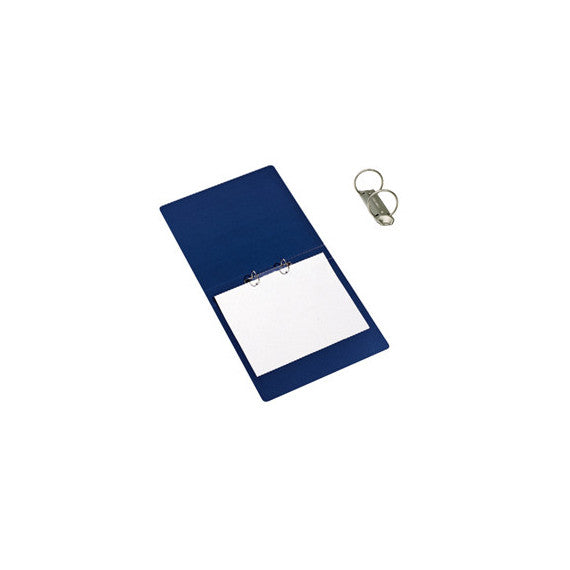 Raccoglitore Presspan - 2 anelli 25 mm - dorso 3 cm - 25x33 cm - blu - Cartotecnica del Garda