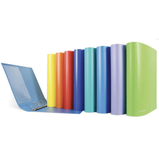 Raccoglitore Sei Rota Like! 22x30 cm - 4 anelli a D 30 mm - dorso 4 cm lilla - 36953014