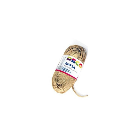 Rafia - colore naturale - 50 gr - Deco