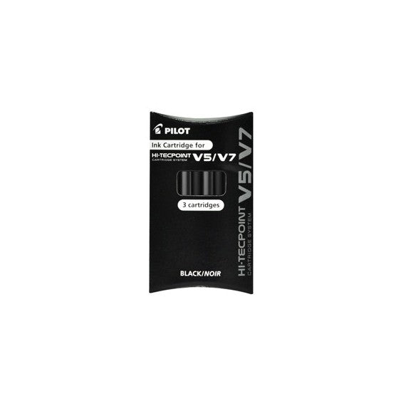 Refill Hi Tecpoint V5/V7 ricaricabile begreen - nero - Pilot - conf. 3 pezzi