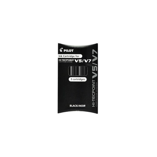 Refill Hi Tecpoint V5/V7 ricaricabile begreen - nero - Pilot - conf. 3 pezzi