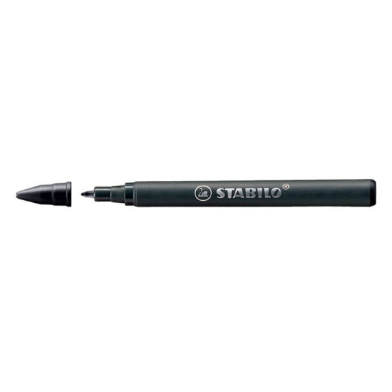 Refill per penna Stabilo Easy Start conf. 3 pezzi nero - 6890/046 -13