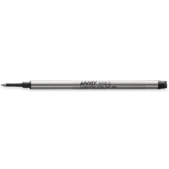 Refill roller Lamy M63 punta media in confezione da 10 pezzi colore inchiostro nero - 1218559