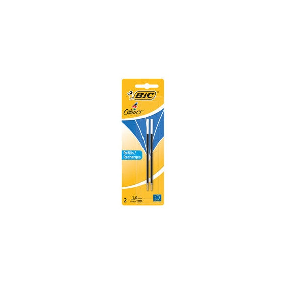 Refill roller  - punta 1,00mm - blu - Bic - conf. 2 pezzi