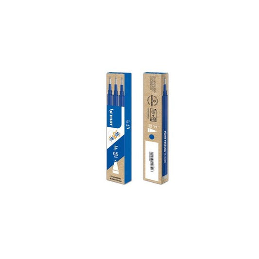 Refill sfera a scatto Frixionball Clicker - punta 0,5mm - blu - Pilot - conf. 3 pezzi