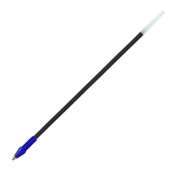 Refill sfera Cristal® Re'New - punta 1 mm - blu -  BIC® - blister 3 pezzi
