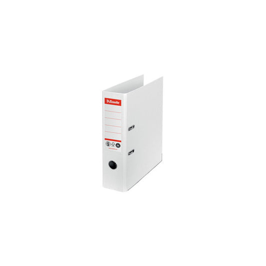 Registratore a leva - CO2 neutral - A4 - dorso 75 mm - bianco - Esselte
