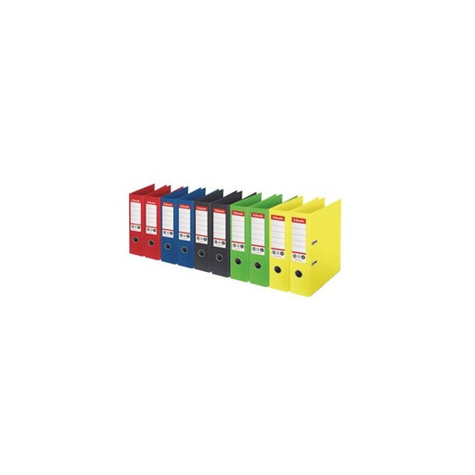 Registratore a leva - CO2 neutral - A4 - dorso 75 mm - colori assortiti - Esselte