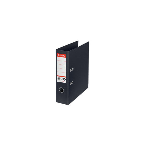 Registratore a leva - CO2 neutral - dorso 75 mm - nero - Esselte