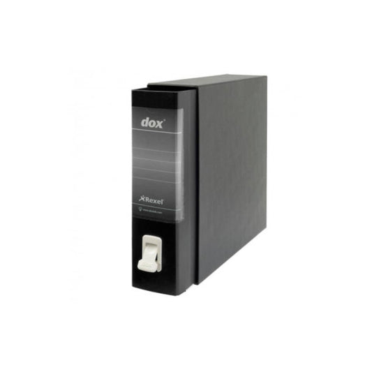 Registratore a leva DOX1 Commerciale 28,5x31,5 cm - dorso 8 cm nero D26110