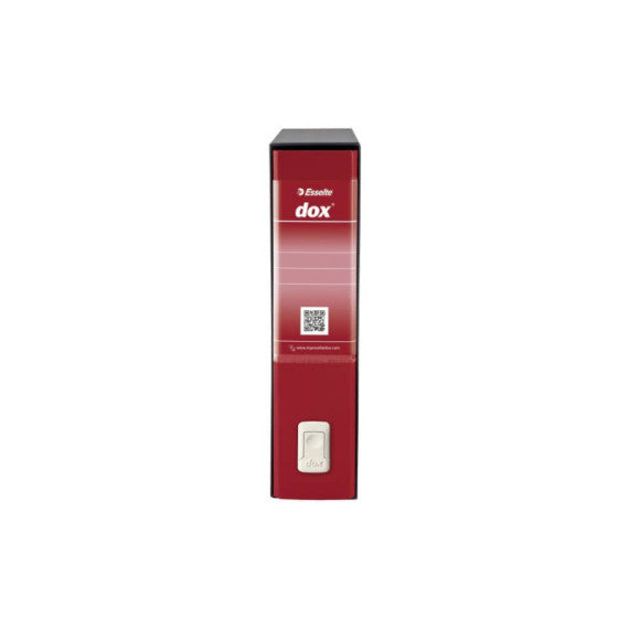 Registratore a leva DOX2 Protocollo 28,5x35 cm - dorso 8 cm rosso D26211