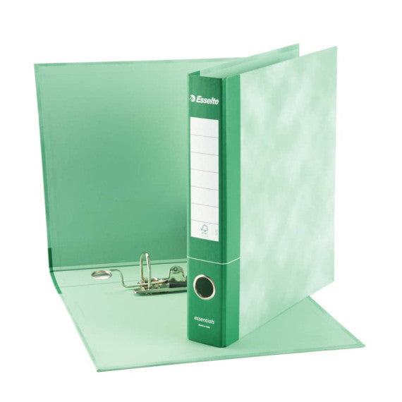 Registratore commerciale Esselte Essentials G72 23x30 cm dorso 5 cm verde - 390772180