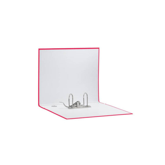 Registratore con custodia Esselte G55 Eurofile protocollo dorso 8 cm cartone rivestito in PP fucsia - 390755900