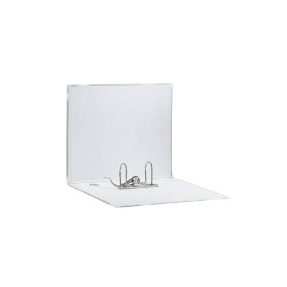 Registratore con custodia Esselte G55 Eurofile protocollo dorso 8 cm cartone rivestito in PP grigio metal. 390755970