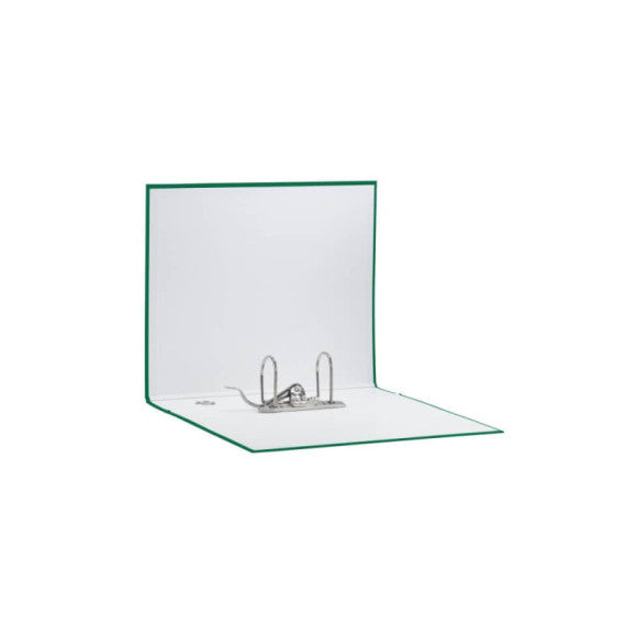 Registratore con custodia Esselte G55 Eurofile protocollo dorso 8 cm cartone rivestito in PP verde - 390755180