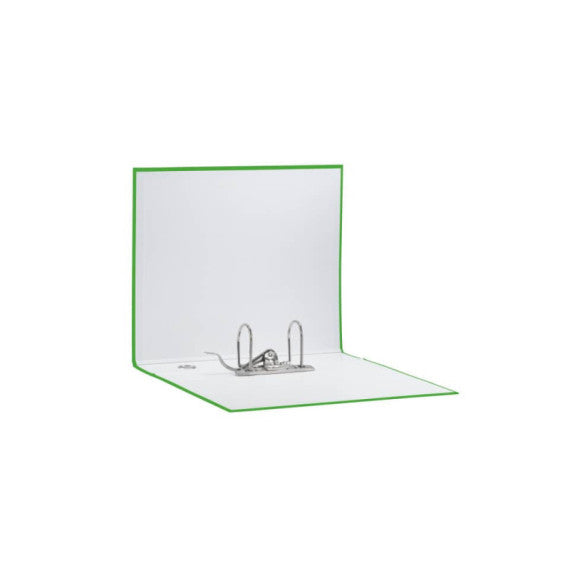 Registratore con custodia Esselte G55 Eurofile protocollo dorso 8 cm cartone rivestito in PP verde vivida - 390755940