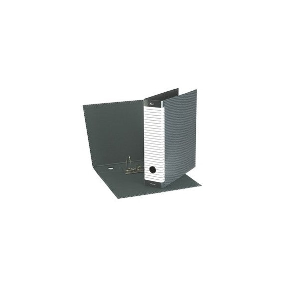 Registratore Delso Line G13 - dorso 8 cm - commerciale 23x30 cm - grigio - Esselte