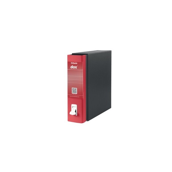 Registratore Dox 1 - dorso 8 cm - commerciale 23x29,7 cm - rosso - Esselte