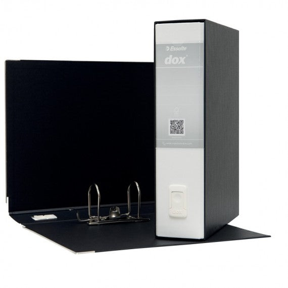 Registratore Dox 2 - dorso 8 cm - protocollo 23x34 cm - bianco - Esselte