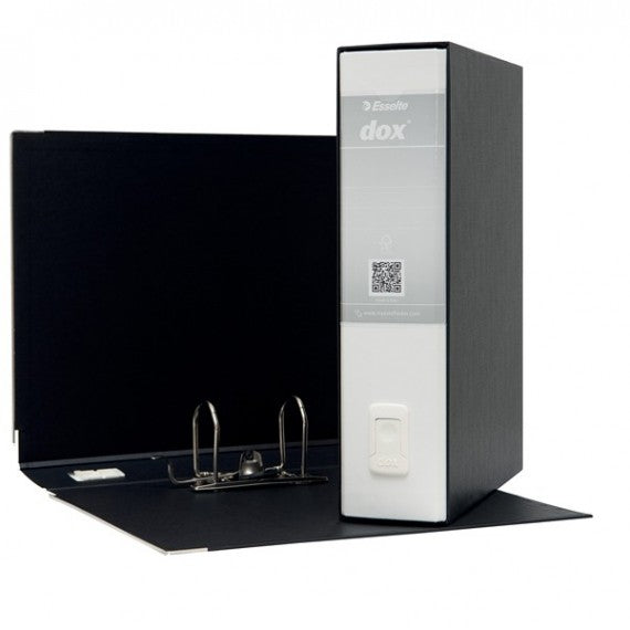Registratore Dox 2 - dorso 8 cm - protocollo 23x34 cm - bianco - Esselte
