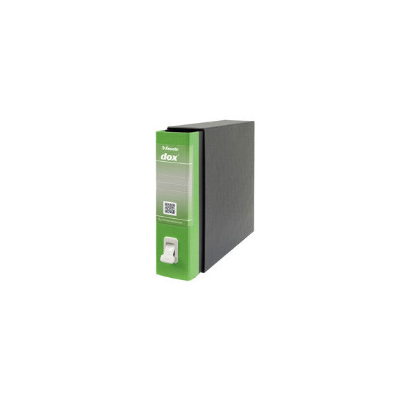 Registratore Dox 2 - dorso 8 cm - protocollo 23x34 cm - greenery - Esselte