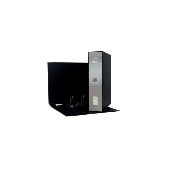 Registratore Dox 2 - dorso 8 cm - protocollo 23x34 cm - grigio chiaro - Esselte