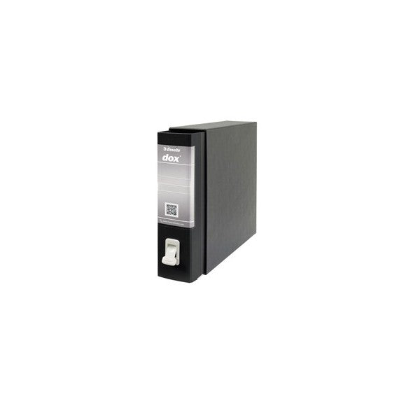 Registratore Dox 2 - dorso 8 cm - protocollo 23x34 cm - nero - Esselte