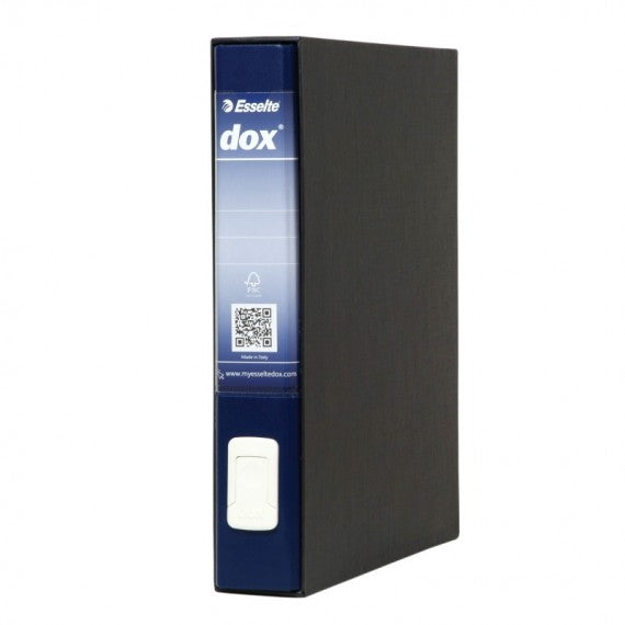 Registratore Dox 4  - dorso 5 cm - commerciale 23x29,7 cm - blu - Esselte