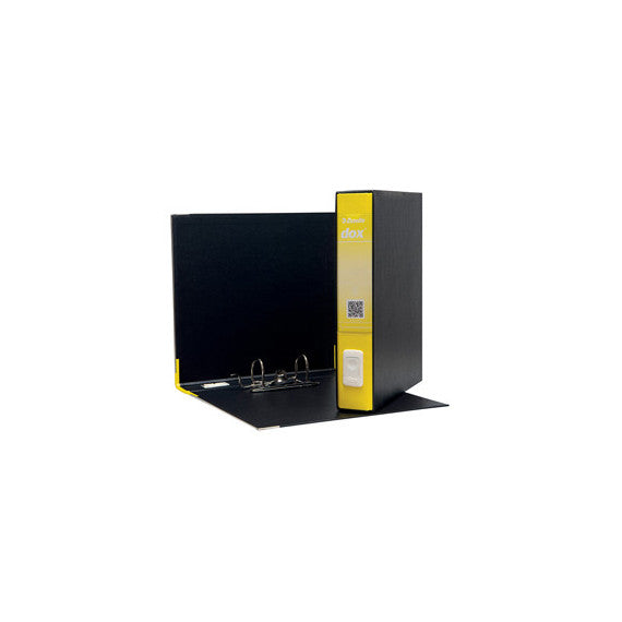 Registratore Dox 4  - dorso 5 cm - commerciale 23x29,7 cm - giallo - Esselte