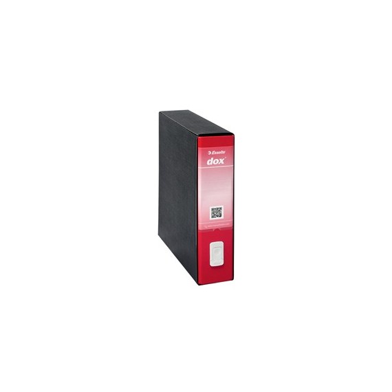 Registratore Dox 9 - dorso 8 cm - 35 x 31,5 cm - rosso - Esselte
