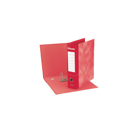 Registratore Essentials G72 - dorso 5 cm - commerciale 23x30 cm - rosso - Esselte