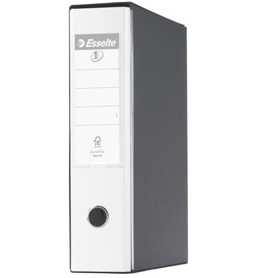Registratore Eurofile G53 - dorso 8 cm - commerciale 23x30 cm - bianco - Esselte