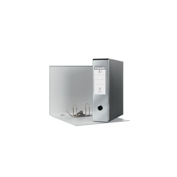 Registratore Eurofile G53 - dorso 8 cm - commerciale 23x30 cm - grigio metallizzato - Esselte