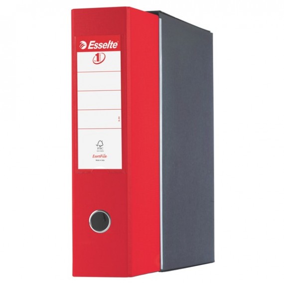 Registratore Eurofile G53 - dorso 8 cm - commerciale 23x30 cm - rosso - Esselte