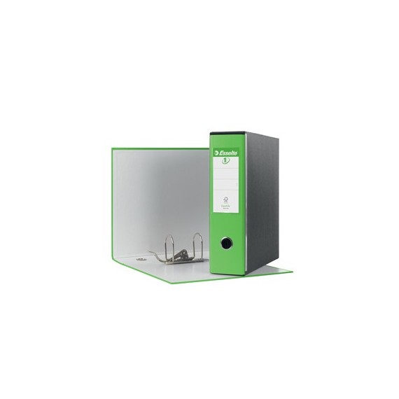 Registratore Eurofile G53 - dorso 8 cm - commerciale 23x30 cm - verde vivida - Esselte