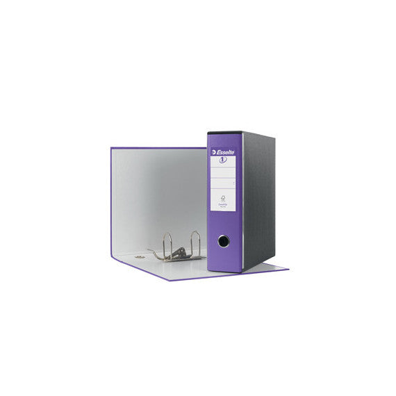 Registratore Eurofile G53 - dorso 8 cm - commerciale 23x30 cm - viola - Esselte