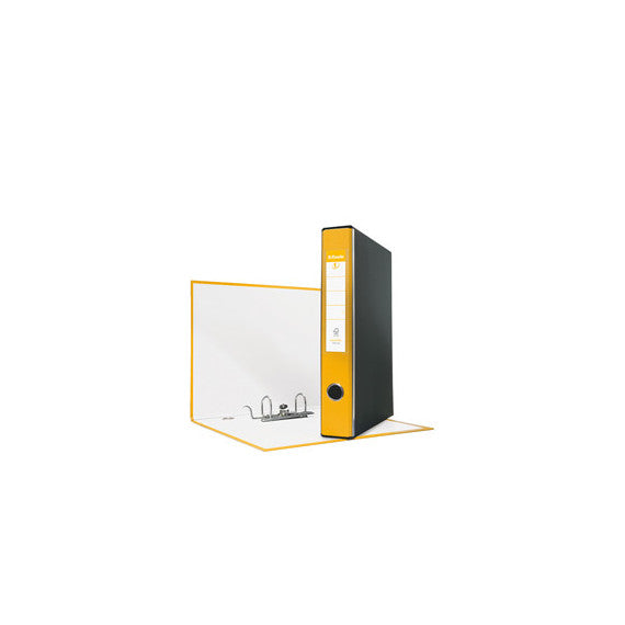 Registratore Eurofile G54 - dorso 5 cm - protocollo 23x33 cm - giallo - Esselte
