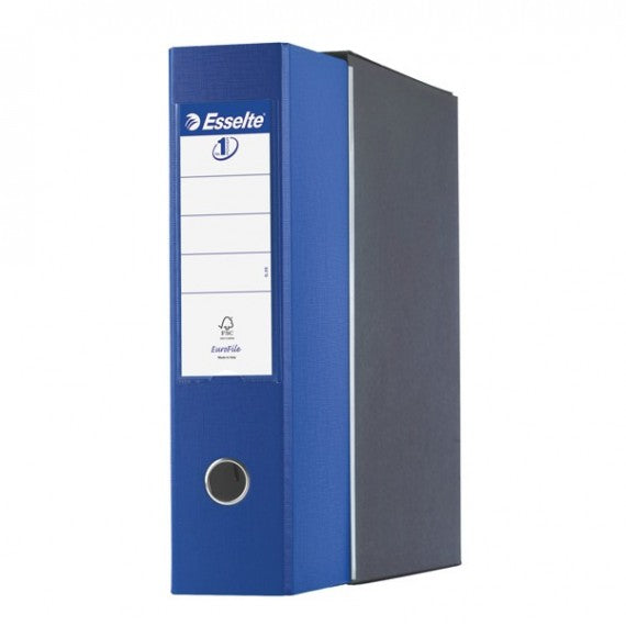 Registratore Eurofile G55  - dorso 8 cm - protocollo 23x33 cm - blu - Esselte