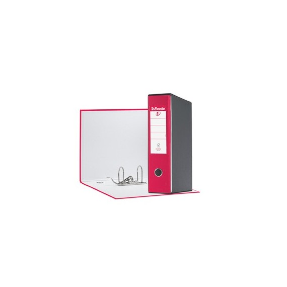 Registratore Eurofile G55 - dorso 8 cm - protocollo 23x33 cm - fucsia - Esselte