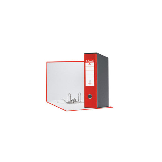 Registratore Eurofile G55 - dorso 8 cm - protocollo 23x33 cm - rosso - Esselte