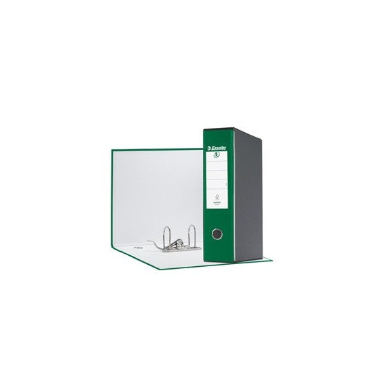 Registratore Eurofile G55 - dorso 8 cm - protocollo 23x33 cm - verde - Esselte