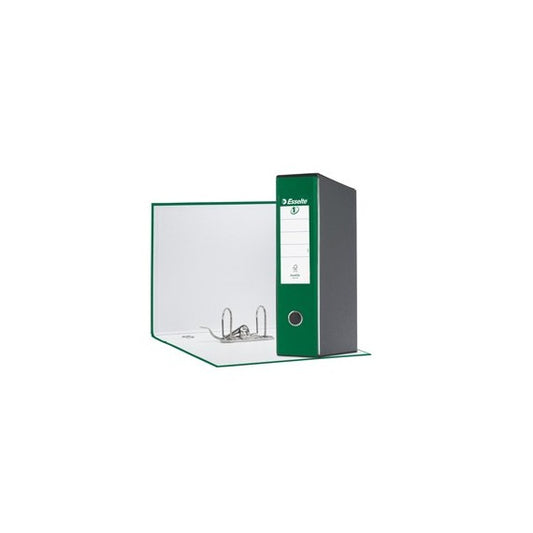 Registratore Eurofile G55 - dorso 8 cm - protocollo 23x33 cm - verde - Esselte