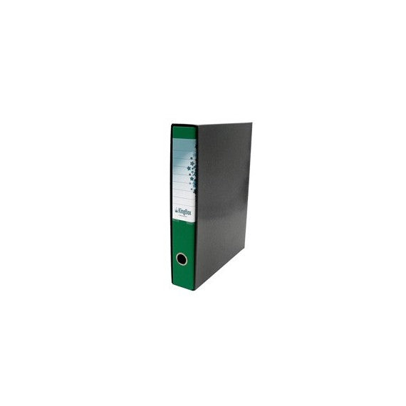 Registratore Kingbox - dorso 5 cm - protocollo 23x33 cm - verde - Starline