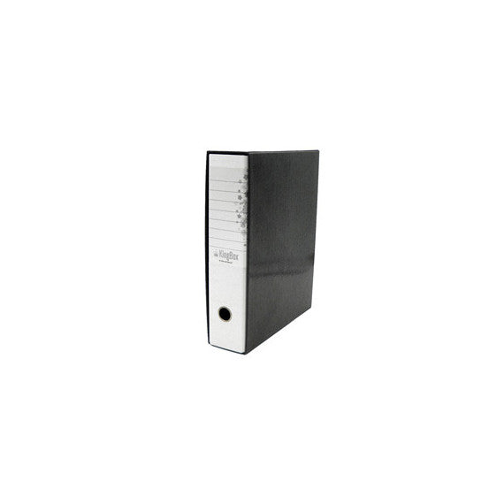 Registratore Kingbox - dorso 8 cm - protocollo 23x33 cm - bianco - Starline