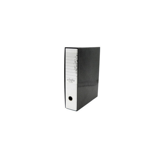 Registratore Kingbox - dorso 8 cm - protocollo 23x33 cm - bianco - Starline