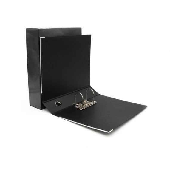 Registratore Kingbox - dorso 8 cm - protocollo 23x33 cm - nero - Starline
