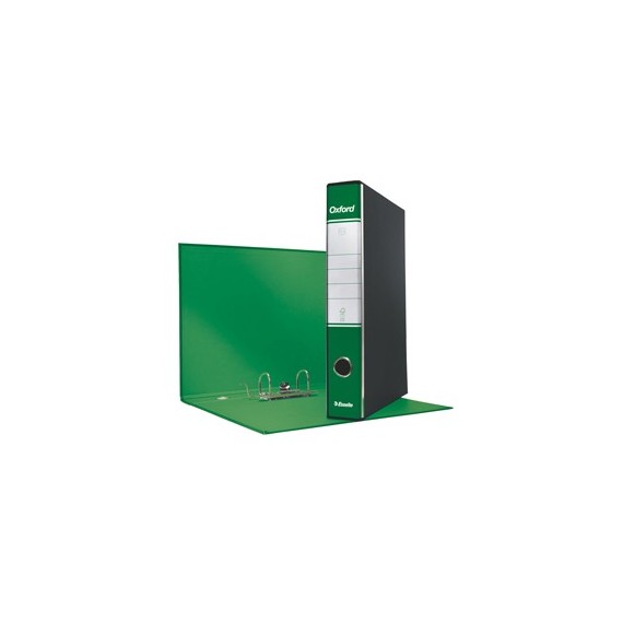 Registratore Oxford G82 - dorso 5 cm - commerciale 23x30 cm - verde - Esselte