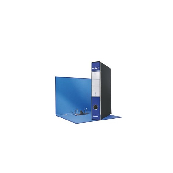 Registratore Oxford G84 - dorso 5 cm - protocollo 23x33 cm - blu - Esselte